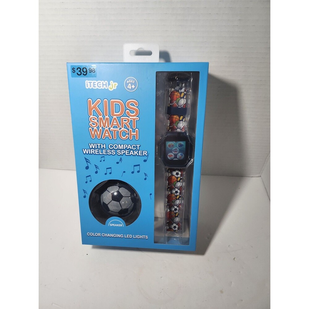 Itech Jr Kids Smart Watch And Wireless Speaker
